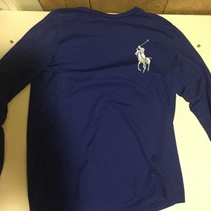 Men’s long sleeve polo shirt
